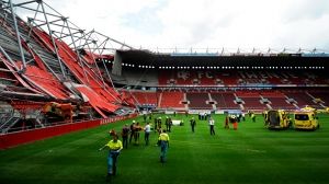 Effondrement d’un stade aux Pays-Bas : un mort et 14 blessés