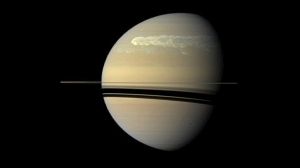 NASA captures pictures of Saturn’s giant storm