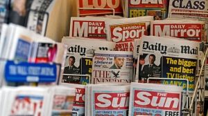 News of the World dominates UK headlines