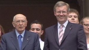 Presidents of Germany and Italy meet