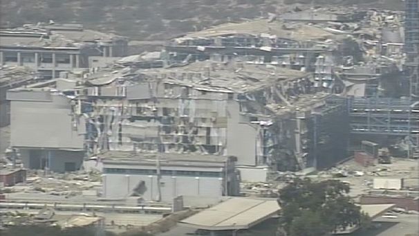 Huge explosion at Cyprus military base