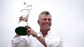 sport: Clarke parties all night after British Open triumph