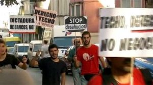 Espagne: indignation face à l’expulsion d’une famille endettée