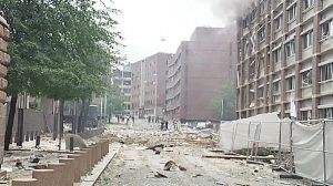 Violente explosion d’origine inconnue à Oslo