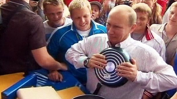 From one Russian strongman to another