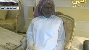 Saleh leaves hospital but not Saudi Arabia