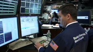 Shares plunge in US and Europe
