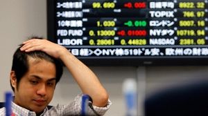 Asian markets open down after Wall street sell-off