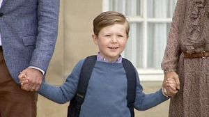 Denmark’s future heir starts school – state school
