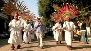 Ethnic Bolivians protest against road project