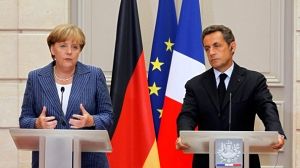 Sarkozy et Merkel pour un gouvernement économique de la zone euro