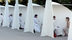 Un parc de Madrid transformé en immense confessionnal pour les JMJ