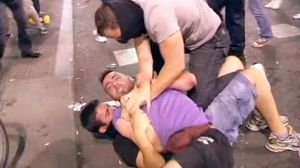 Madrid police arrest eight in anti-Pope protests