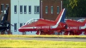 RAF pilot killed as Red Arrow plane plummets
