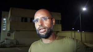 Gaddafi’s son free and confident of victory