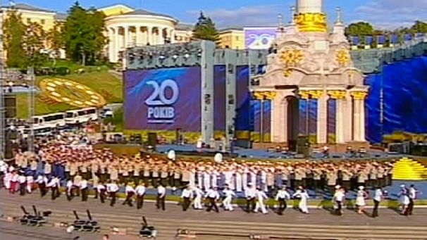 Ukraine celebrates 20th anniversary of independence