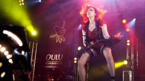 Plucky German woman crowned Air Guitar Champion