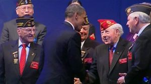 Obama: veterans will not pay to balance budget