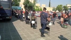 Back on strike in Greece now holidays over