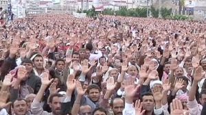 Guerre des manifestations au Yémen