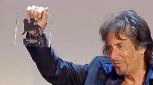 Pacino honoured at Venice Film Festival