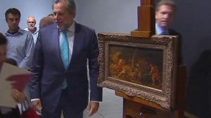 Recovered Rubens replica shown to public