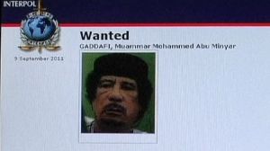 Interpol ‘Red Notice’ issued for Gaddafi