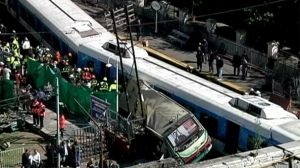 Fatal bus and train collision in Argentina