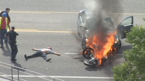US biker rescued by strangers