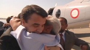 Defected pilots get warm welcome Tripoli