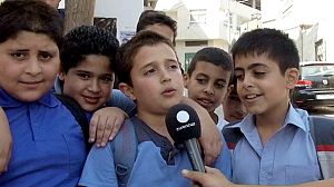 Kalendia, village palestinien scindé en deux par le mur israélien