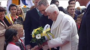 Pope Benedict starts first official visit to Germany