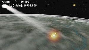 Un satellite sur le point de s‘échouer sur Terre