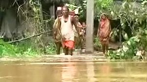 Enfin la baisse des pluies de mousson en Inde