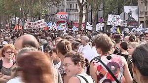 Grève des enseignants du public et du privé en France