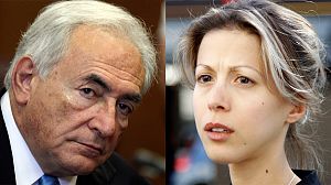 Dominique Strauss-Kahn y Tristane Banon cara a cara