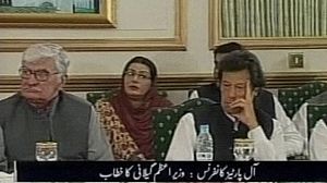 Conférence des partis au Pakistan pour résister aux pressions américaines