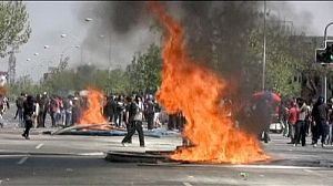 Chile student protests end in violence