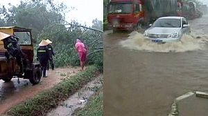 Typhoon heads for Vietnam after China