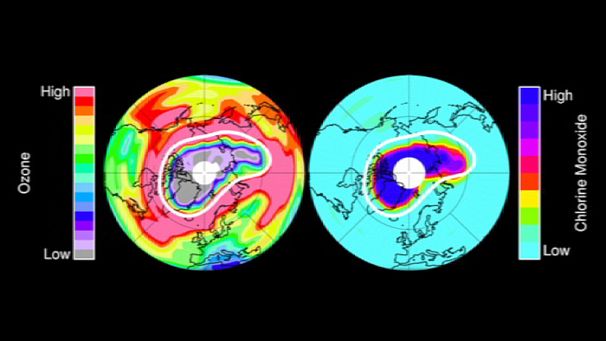 Mexico-sized ozone hole opens up in Arctic