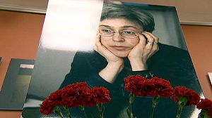 Murdered Russian journalist remembered