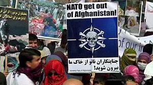 Civil war risk in Afghanistan