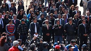 Mass held for Chilean miners on rescue anniversary