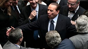 Les députés italiens accordent leur confiance au gouvernement de Silvio Berlusconi