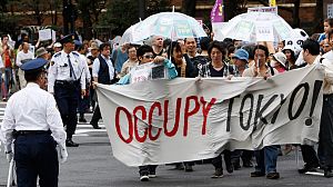Australasia and Far East kick off global protest