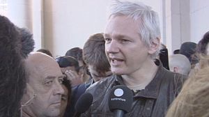 Assange joins activists in Occupy London protest
