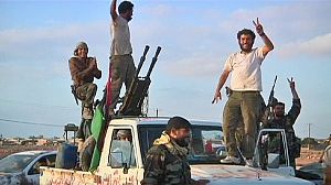 NTC forces take Libyan town