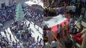 La colère des manifestants syriens