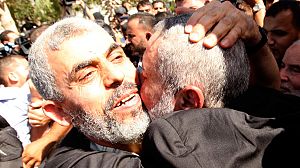 Les Gazaouis accueillent leurs “héros”