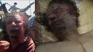 قذافی چگونه کشته شد؟